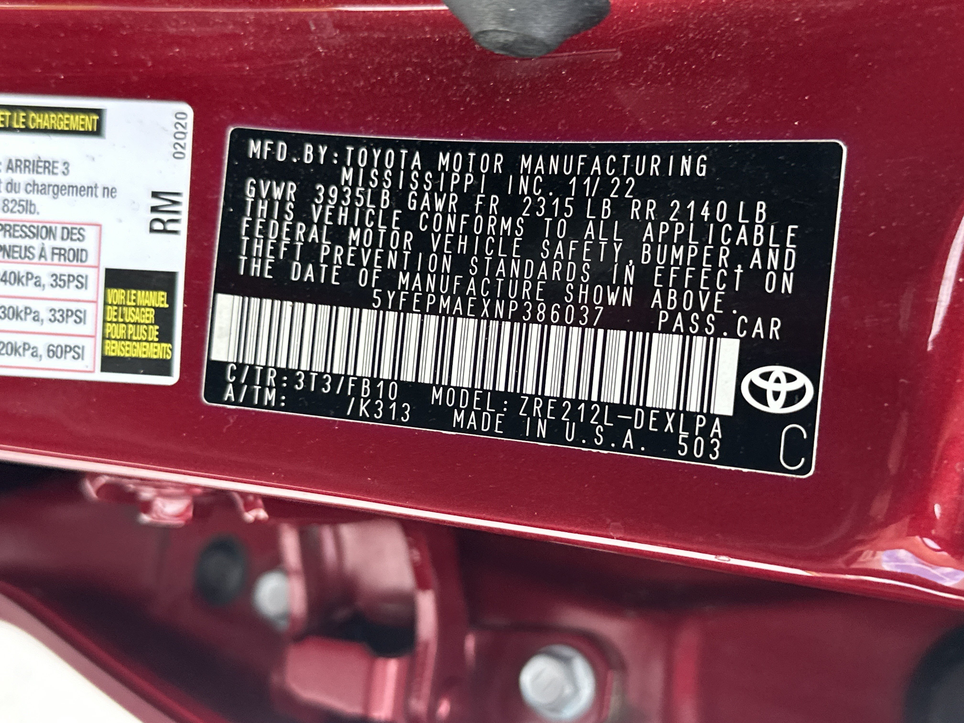 Used 2022 Toyota Corolla LE FWD image 35