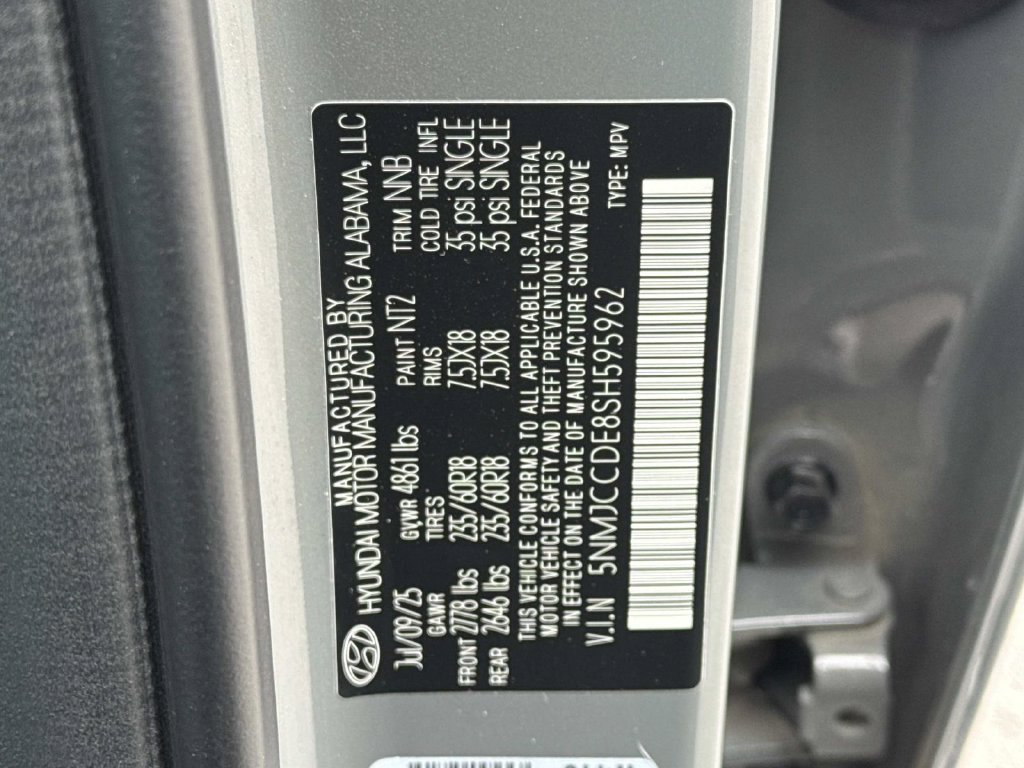 Used 2025 Hyundai Tucson SEL AWD/4WD image 31