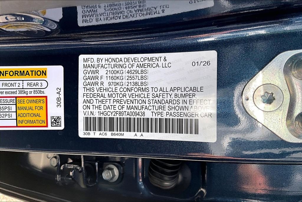 Certified 2026 Honda Accord Touring image 14