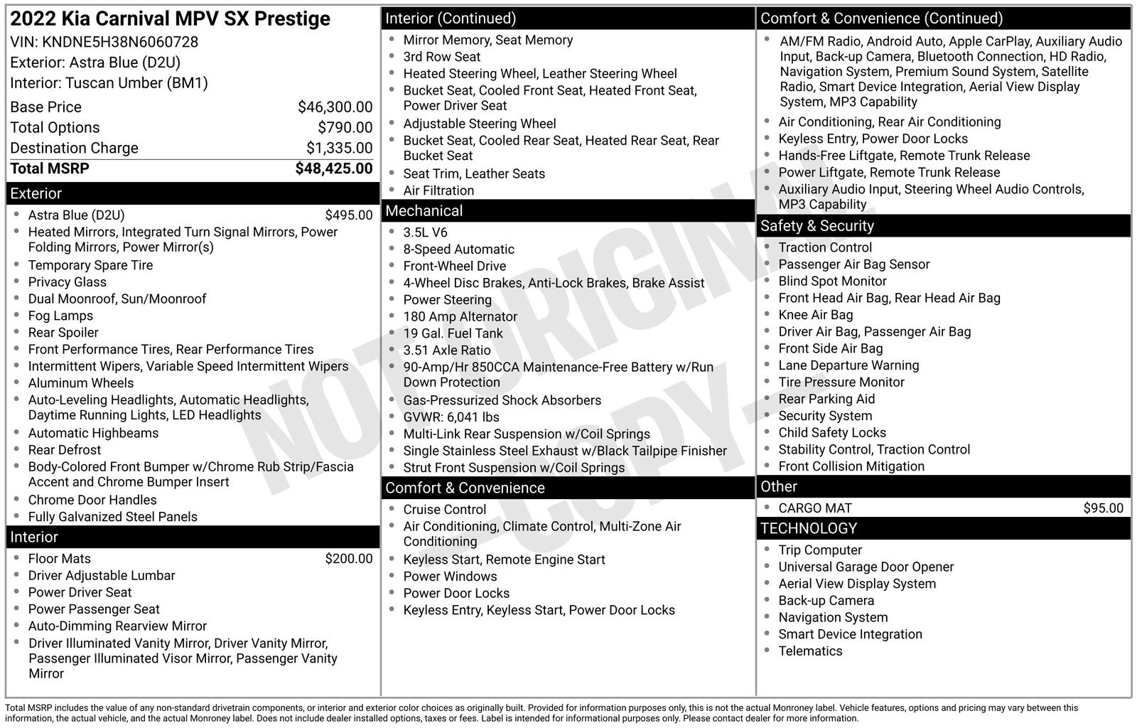 Used 2022 Kia Carnival SX Prestige FWD image 37