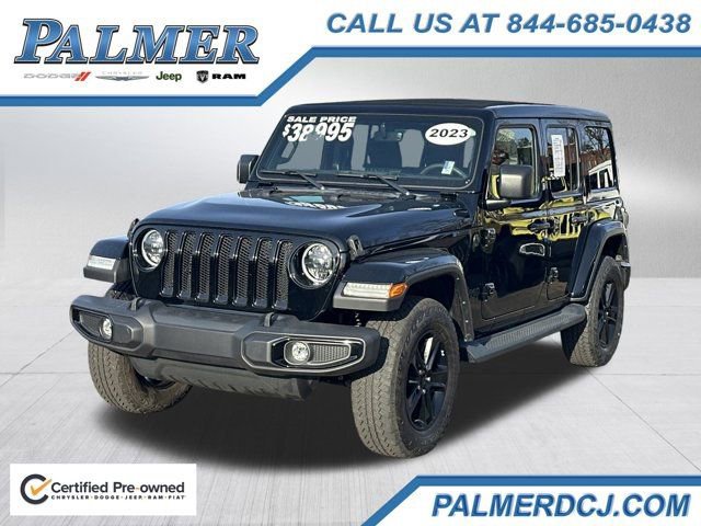 Certified 2023 Jeep Wrangler Unlimited Sahara