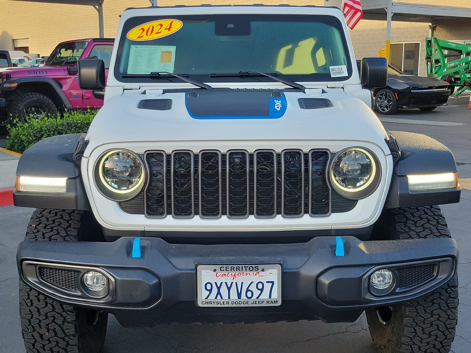 Certified 2024 Jeep Wrangler Unlimited Rubicon 4xe w/ Technology Group AWD/4WD image 4