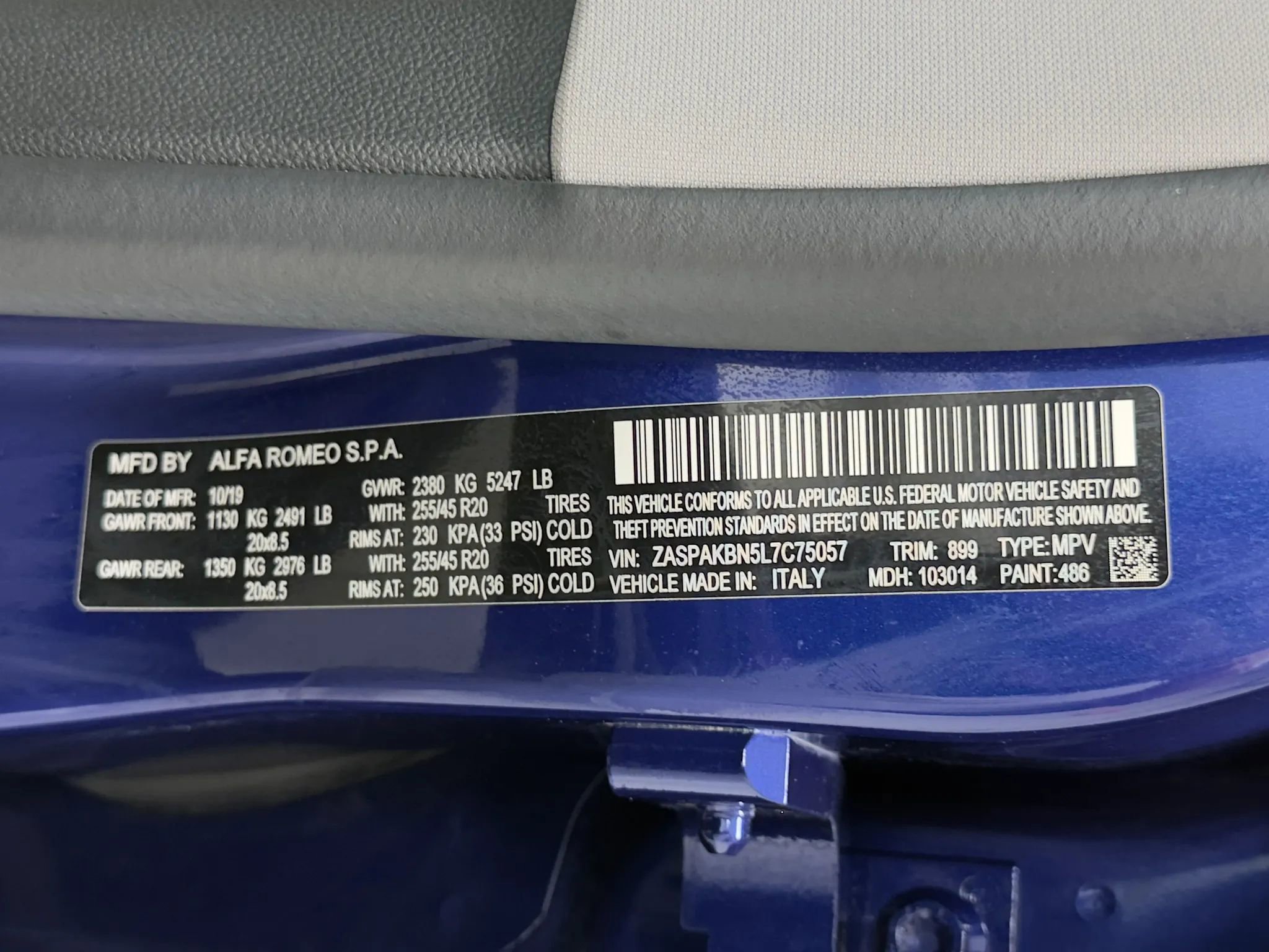 Used 2020 Alfa Romeo Stelvio Ti w/ Nero Edizione AWD/4WD image 55