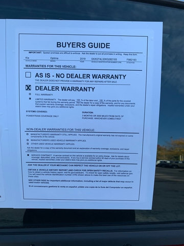 Used 2019 Kia Optima S w/ S Panoramic Sunroof Package FWD image 28