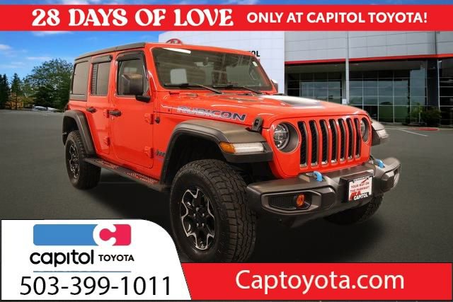 Used 2021 Jeep Wrangler Unlimited Rubicon 4xe w/ Cold Weather Group