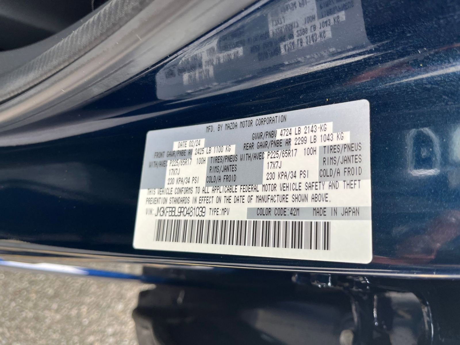 Used 2024 MAZDA CX-5 AWD 2.5 S w/ Select Package image 28