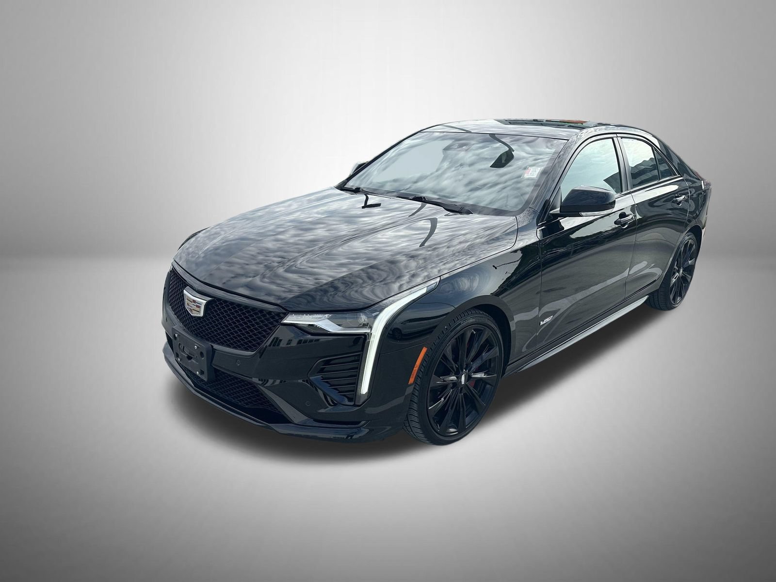 Used 2022 Cadillac CT4 V w/ LPO, ONYX Package AWD/4WD image 1