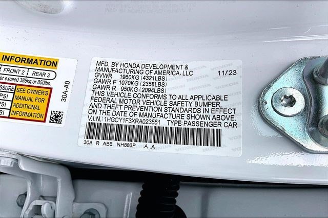 Certified 2024 Honda Accord EX image 17