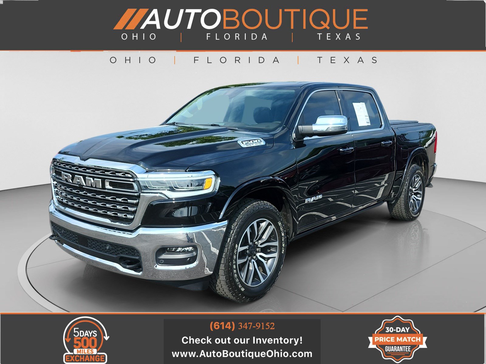 Used 2025 RAM 1500 Limited w/ Bed Utility Group