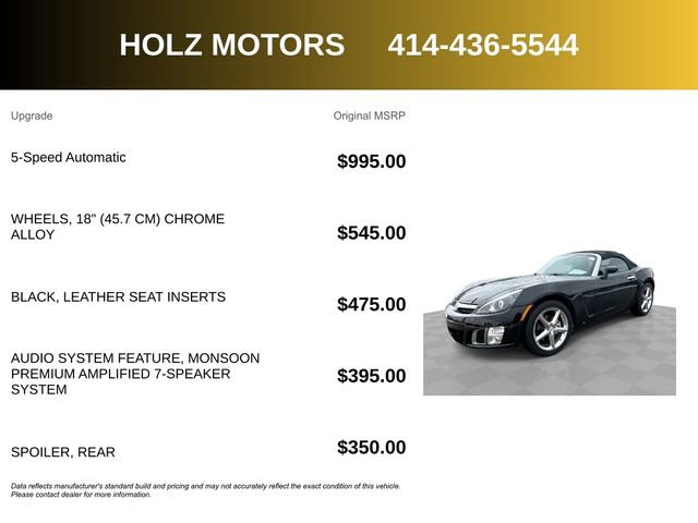 Used 2009 Saturn Sky Red Line image 5