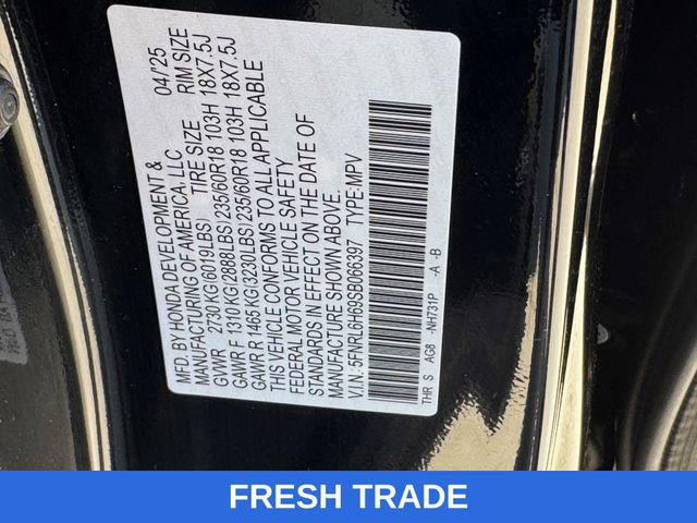 Certified 2025 Honda Odyssey EX-L image 34