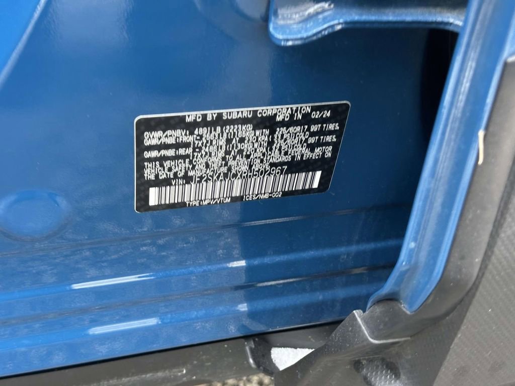 Certified 2024 Subaru Forester Wilderness w/ Wilderness Package AWD/4WD image 11