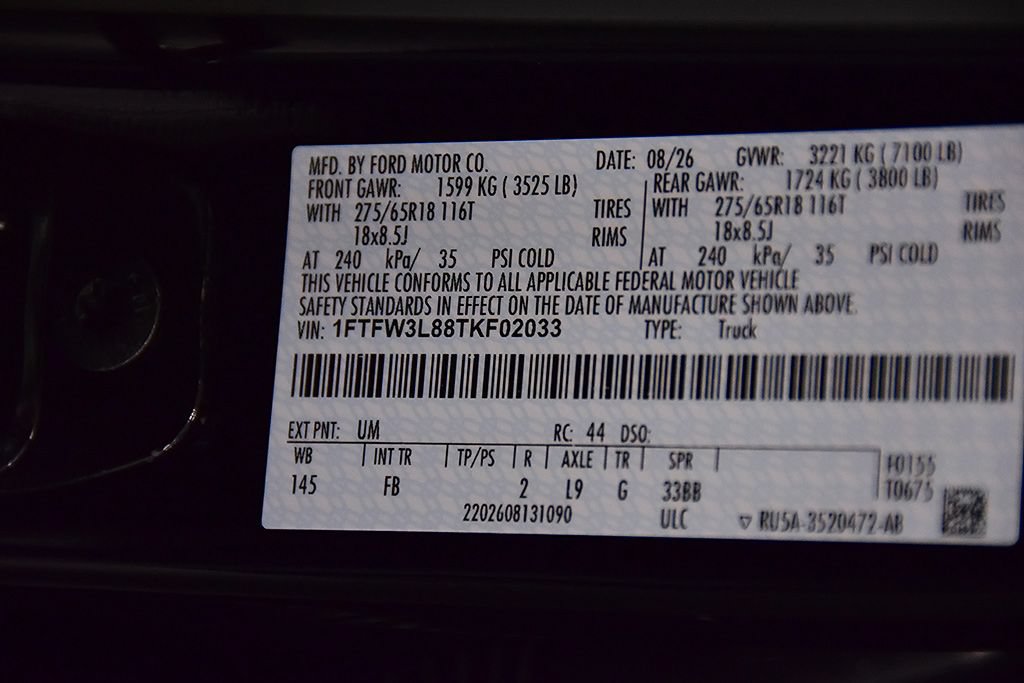 New 2026 Ford F150 XLT w/ Equipment Group 302A MID AWD/4WD image 15