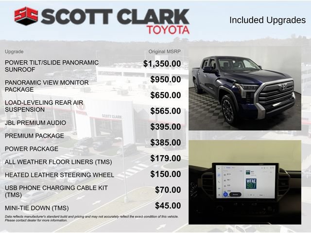 Used 2023 Toyota Tundra Limited AWD/4WD image 8