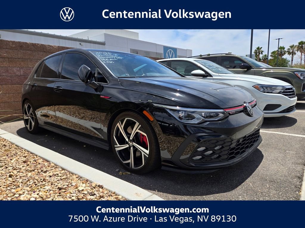 Used 2024 Volkswagen GTI SE w/ SE Leather Seats Package FWD image 1