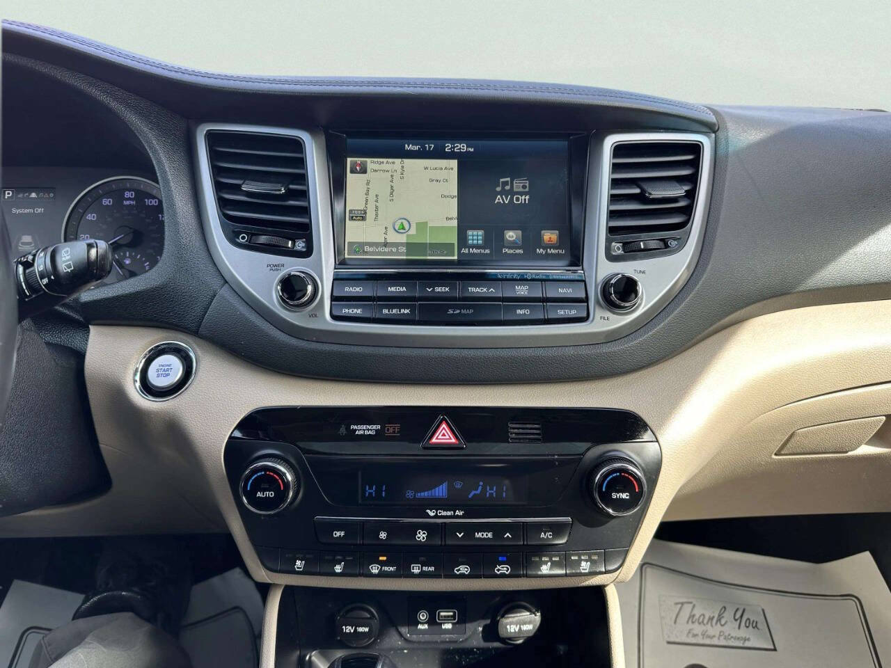 Used 2017 Hyundai Tucson Limited w/ Limited Ultimate Package 03 AWD/4WD image 26