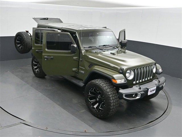 Used 2021 Jeep Wrangler Unlimited Sahara w/ Uconnect 4C Nav & Sound Group image 50