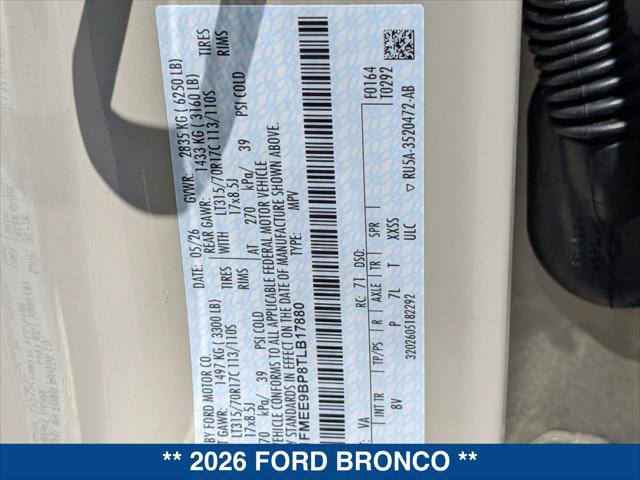 New 2026 Ford Bronco Badlands AWD/4WD image 20