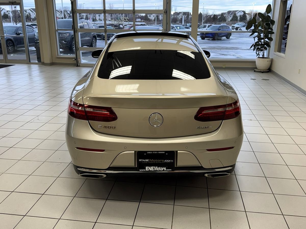 Used 2018 Mercedes-Benz E 400 4MATIC Coupe image 7