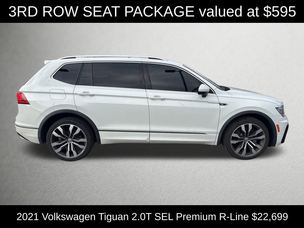 Used 2021 Volkswagen Tiguan SEL Premium R-Line w/ 3rd Row Seat Package video 2