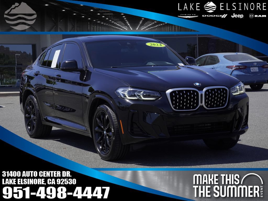 Used 2024 BMW X4 xDrive30i w/ M Sport Package