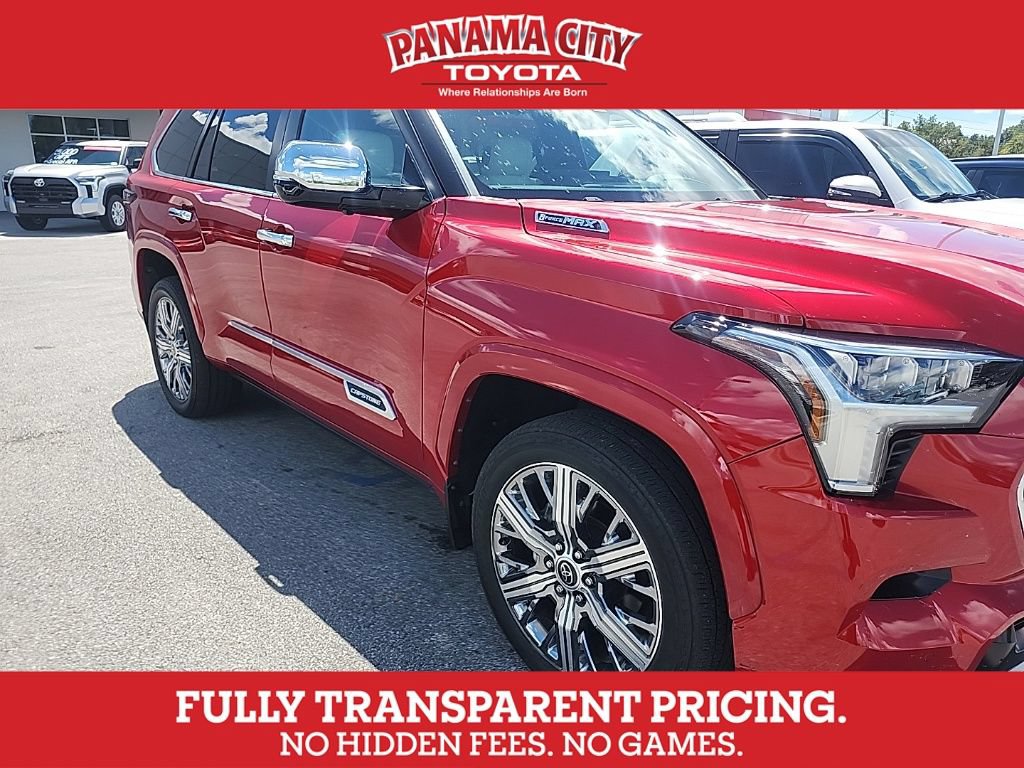 Used 2024 Toyota Sequoia Capstone AWD/4WD image 1