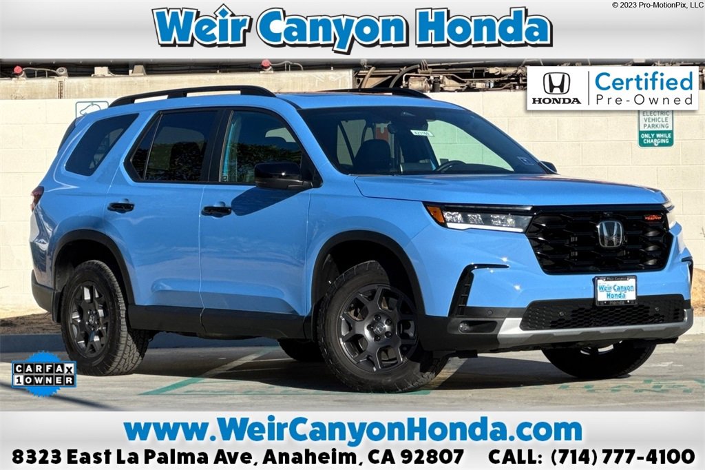 Certified 2024 Honda Pilot TrailSport