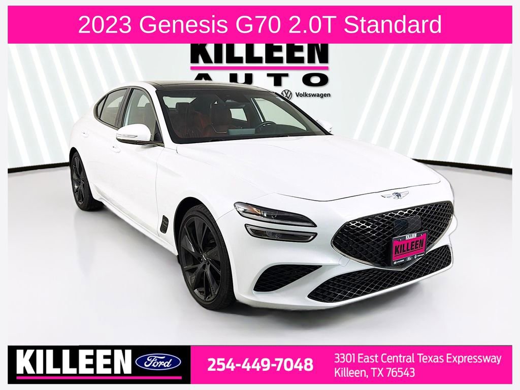 Used 2023 Genesis G70 2.0T w/ Sport Prestige Package