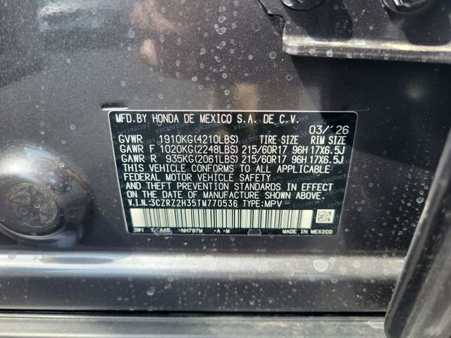 New 2026 Honda HR-V LX image 40