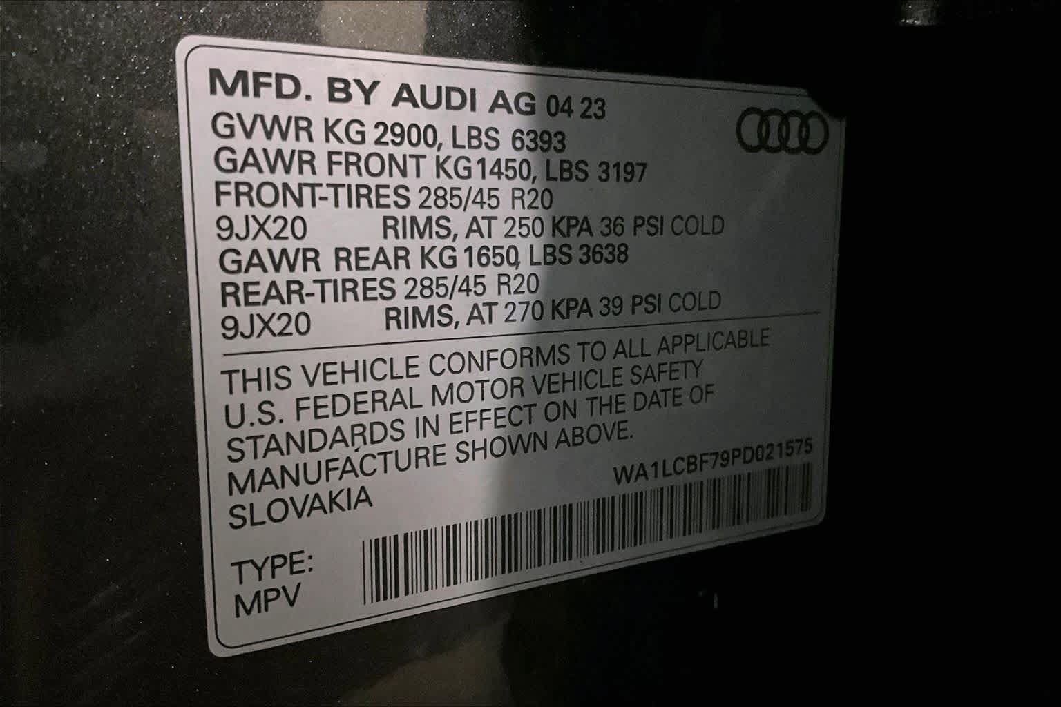 Used 2023 Audi Q7 2.0T Premium Plus w/ Premium Plus Package AWD/4WD image 33