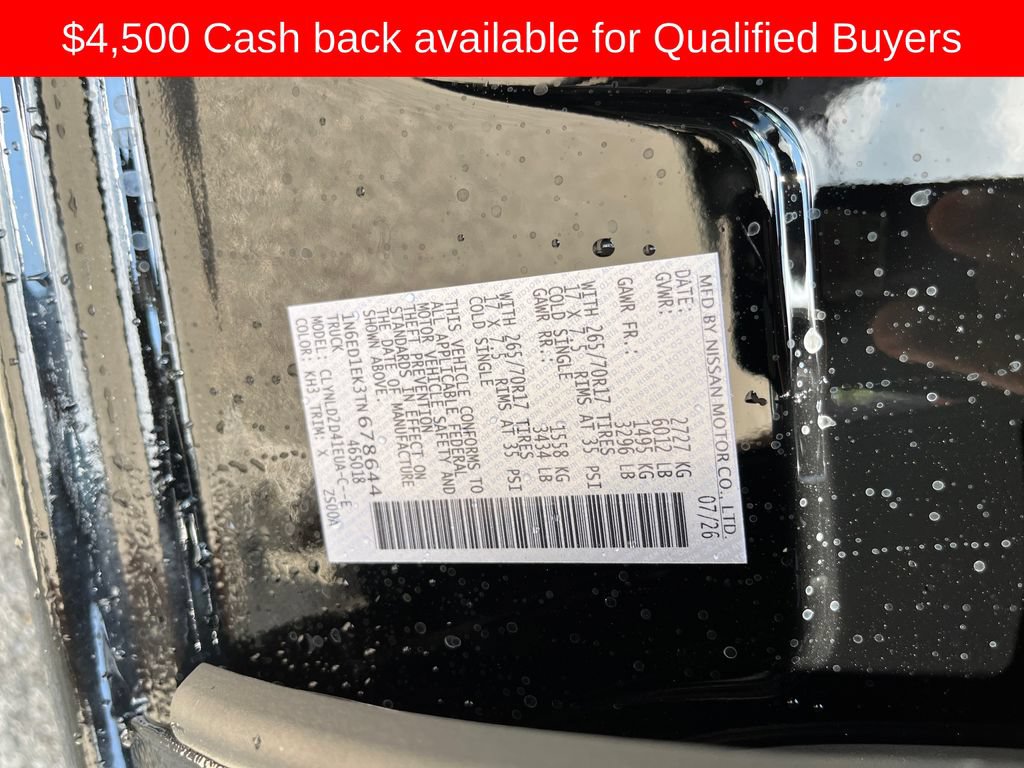 New 2026 Nissan Frontier PRO-4X w/ Pro-4x Convenience Package AWD/4WD image 31