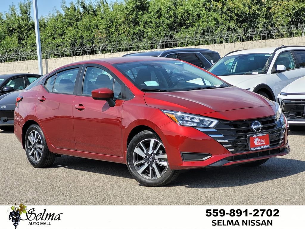 New 2025 Nissan Versa SV w/ Trunk Package FWD image 1