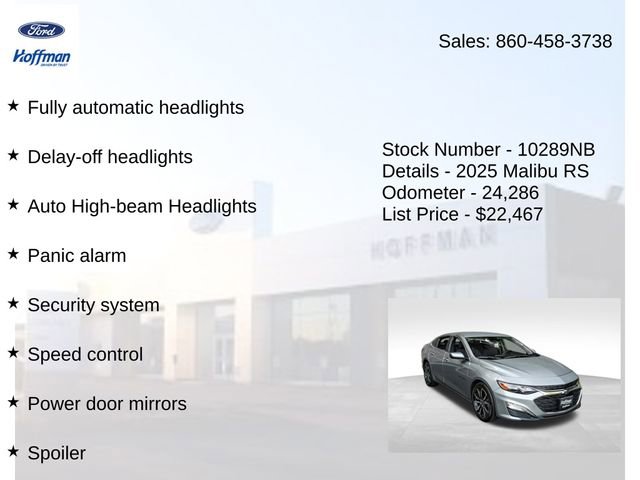 Used 2025 Chevrolet Malibu RS image 25