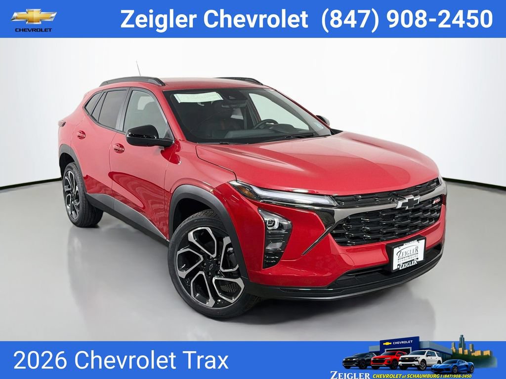New 2026 Chevrolet Trax RS w/ Driver Confidence Package