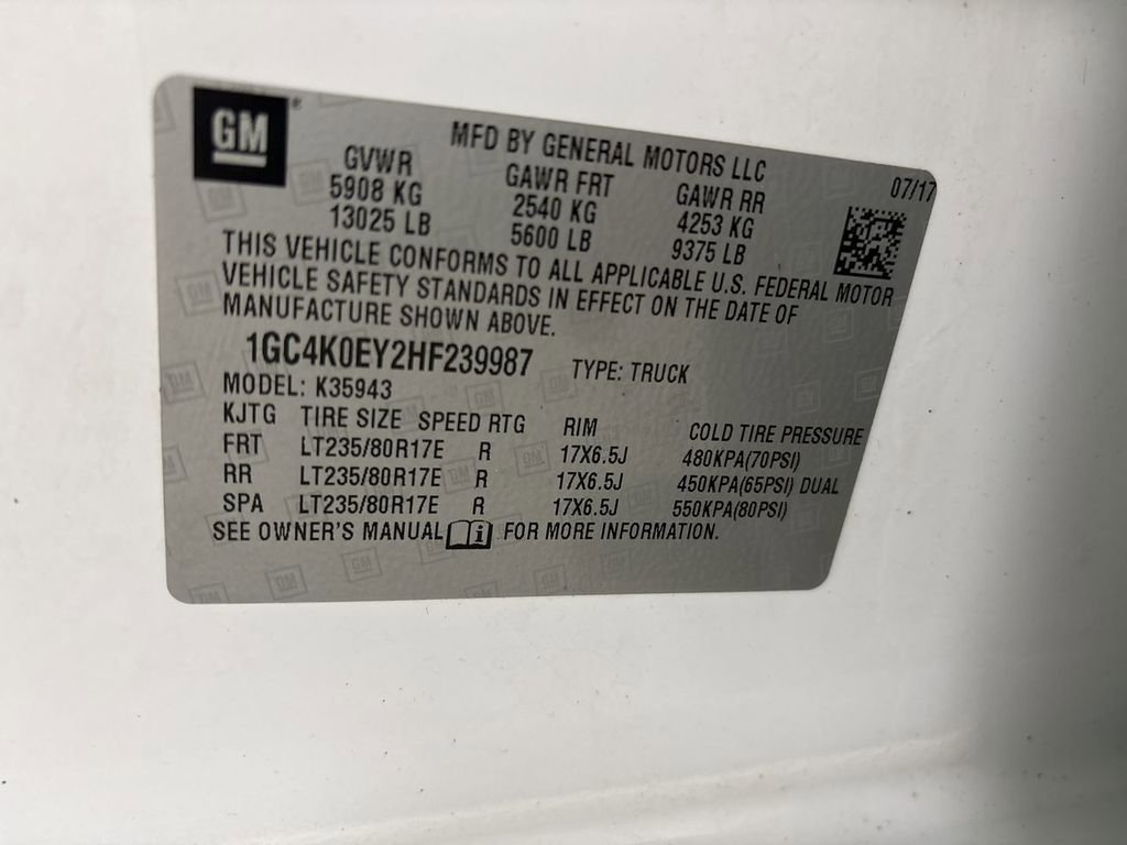 Used 2017 Chevrolet Silverado 3500 LTZ w/ Duramax Plus Package image 15