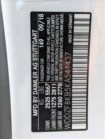 Certified 2019 Mercedes-Benz E 63 AMG S image 22