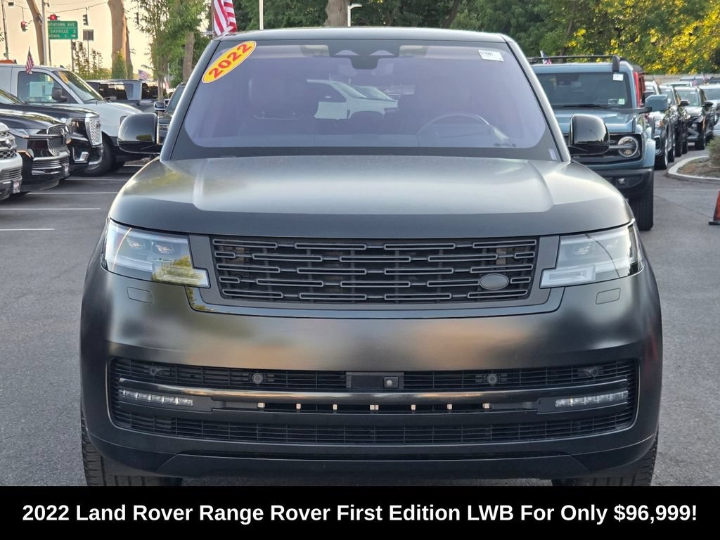 Used 2022 Land Rover Range Rover Long Wheelbase First Edition AWD/4WD image 2