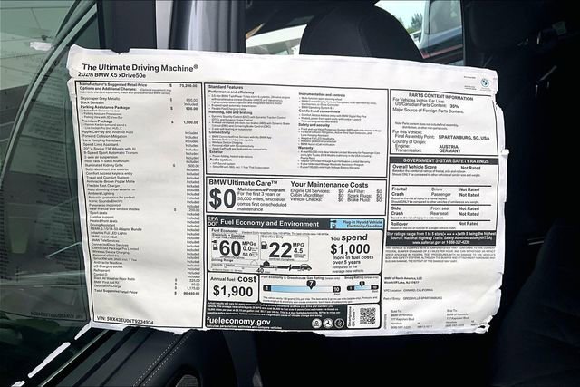 New 2026 BMW X5 xDrive50e AWD/4WD image 14