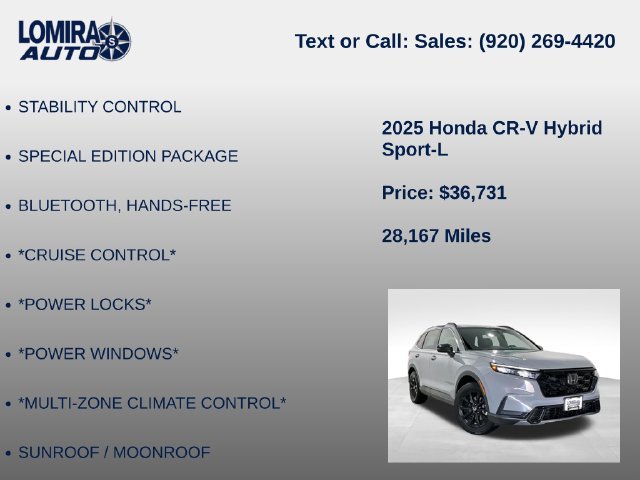 Used 2025 Honda CR-V Sport-L image 8