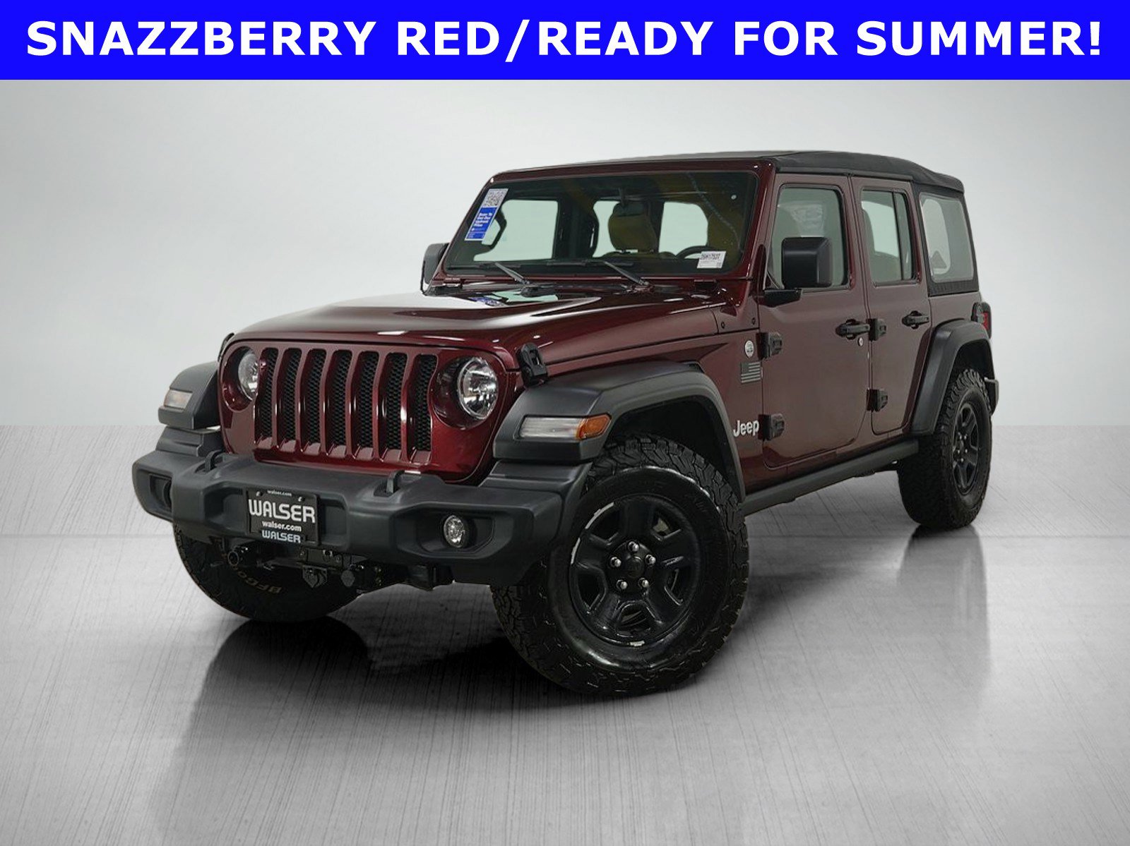 Used 2021 Jeep Wrangler Unlimited Sport image 1