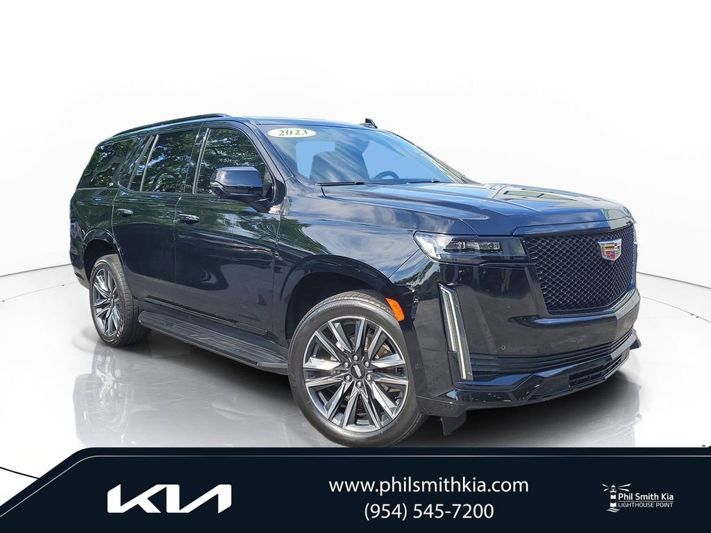 Used 2023 Cadillac Escalade Sport w/ LPO, Floor Liner Package