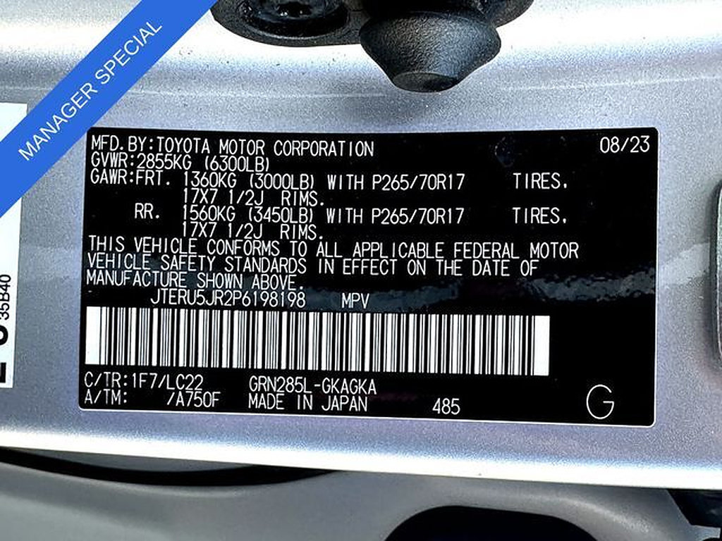 Used 2023 Toyota 4Runner TRD Off-Road Premium w/ Off Road Premium Plus Package AWD/4WD image 33