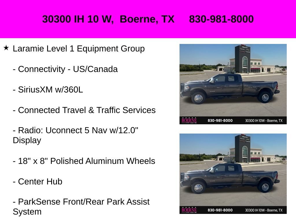 Used 2024 RAM 3500 Laramie w/ Towing Technology Group AWD/4WD image 23