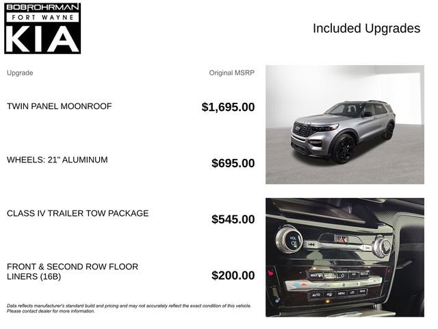 Used 2023 Ford Explorer ST-Line w/ Class IV Trailer Tow Package image 4