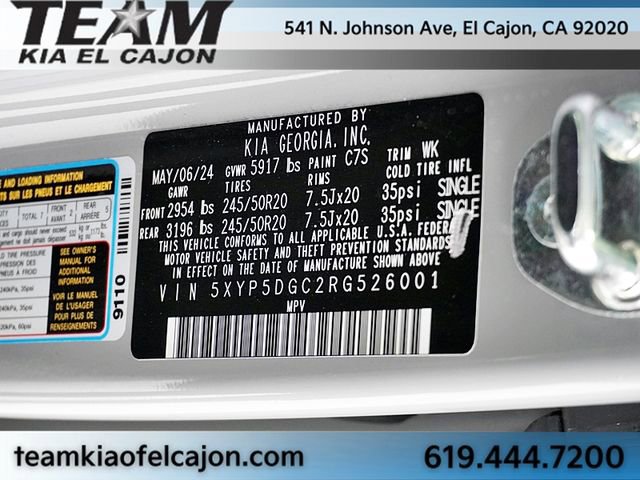 Certified 2024 Kia Telluride SX X-Line AWD/4WD image 38