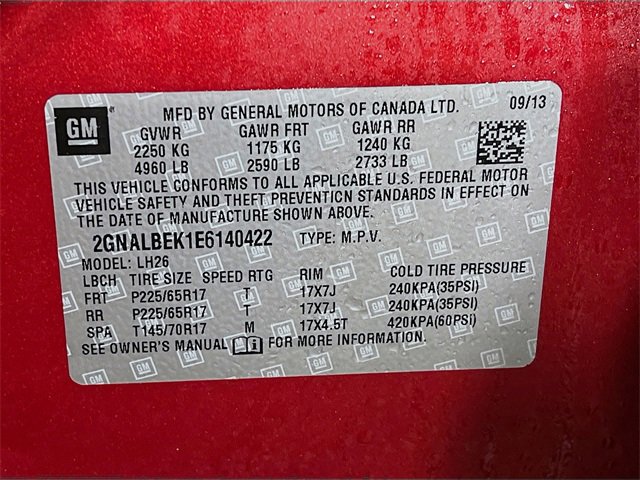 Used 2014 Chevrolet Equinox LT w/ Driver Convenience Package image 27