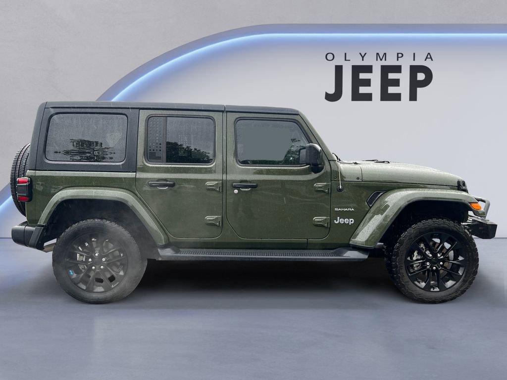 Certified 2022 Jeep Wrangler Unlimited Sahara 4xe w/ Cold Weather Group image 8