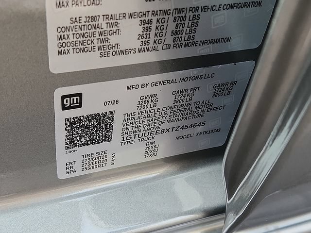 New 2026 GMC Sierra 1500 AT4 w/ Technology Package AWD/4WD image 17