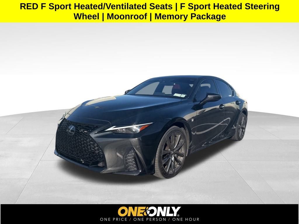Used 2023 Lexus IS 350 F Sport w/ Memory Package