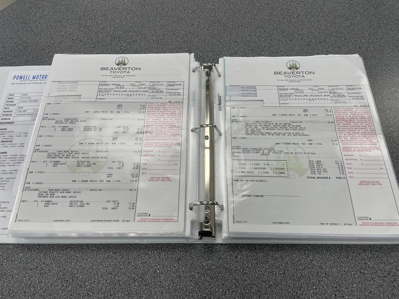 Used 2000 Toyota Land Cruiser AWD/4WD image 20